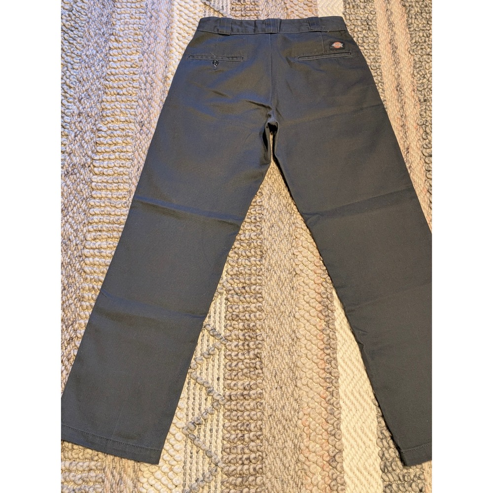 Dickies 874 Original Fit Work Pants Charcoal Grey Mens 30x32 Straight Leg Icons - Picture 3 of 10